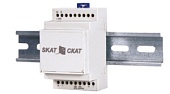 SKAT-12-1.0 DIN (СКАТ ИБП-12/1-DIN) источник питания 12В 1А пластиковый корпус под DIN рейку 35 мм