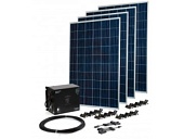 Комплект Teplocom Solar-1500+Солнечная панель 250Вт х4 кабель 10 м MC4 коннекторы