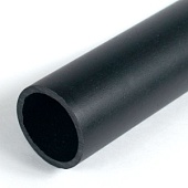 Труба гладкая ПНД 3-х метровая 20т черная (2,0мм) (150м/уп) Промрукав