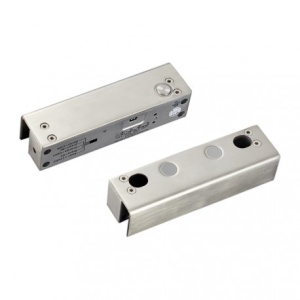 Электроригельный замок YB-500U на стеклянную дверь без рамы