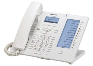 SIP-телефон Panasonic KX-HDV230RU белый