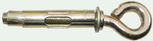 Болт анкерный с крюком M8x10,0 x 100 