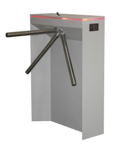 Турникет п/а SA-401-Е300-EM (нержавеющая сталь + декоративный камень)
