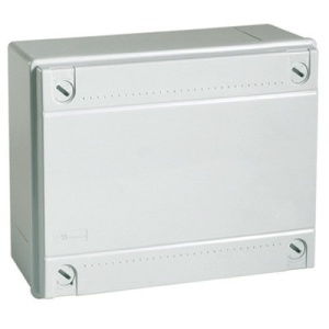 Коробка ответвительная с гладкими стенками, IP56, цвет серый RAL 7035 (53810)