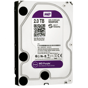 Жесткий диск 2000ГБ (2ТБ) WD Purple WD20PURX