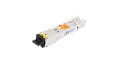 Модуль GIGALINK SFP, WDM, 1Гбит/c, одно волокно SM, SC, Tx:1550/Rx:1310 нм, 20дБ (до 40 км) DDM