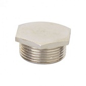 Заглушка M20x1.5 никелированная латунь