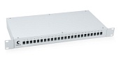 CABEUS FO-19-24SC КРОСС БОКС ОПТИЧЕСКИЙ 19" НА 24 SC (LC DUPLEX) СО СПЛАЙС ПЛАСТИНОЙ И КДЗС (БЕЗ ПИГ