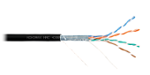 F/UTP 4pair, Cat5e, Solid, In/Out, нг(А)-HF (NMC 4200C-BK)