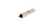 Модуль GIGALINK SFP, WDM, 100/155 Мбит/c, одно волокно SM, SC, Tx:1550/Rx:1310 нм, 14 дБ (до 20 км)