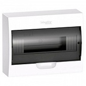 Щит распределительный навесной белый дверь прозрачная на 12 модулей IP40 Easy9