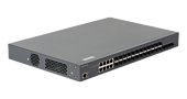 Управляемый коммутатор L2+ GIGALINK, 16 портов 1000Base-X SFP, 8 комбо-портов 100/1000Base-T/SFP, 4