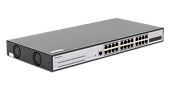 Управляемый коммутатор L2 POE GIGALINK 24 BASE-TX 10/1001000Mb/s POE, 4 1/10G SFP+, 1 Console. 1U 19