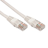 REXANT Патч-корд U/UTP, категория 5e, RJ45-RJ45, неэкранированный, PVC серый, 1,5 м
