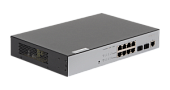 Управляемый коммутатор L2 GIGALINK 8 Base-T 10/100/1000Mb/s портов, 2 SFP 1000Mb/s, 1 Console. 1U 19