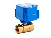 Шаровый кран 3/4" с электроприводом, 12V 3/4 дюйма, ручное открытие / закрытие