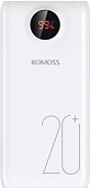 Внешний аккумулятор (Power Bank) Romoss PH80 Pro (SW20 PRO), 20000мAч, белый