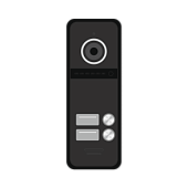 FANTASY 2 HD BLACK Novicam 2-х абонентская HD вызывная панель