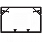 TA-GN 80x40 Короб с крышкой с направляющими для установки разделителей