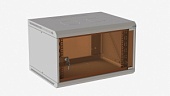 Шкаф телекоммуникационный настенный разборный МиК 19" Lite 6U 600*350  дверь стекло-3091