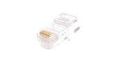 Коннектор ULAN RJ45/8P8C под витую пару,Кат.5e (Класс D),Гц,покрытие 3мкд,универсальные ножи,для про