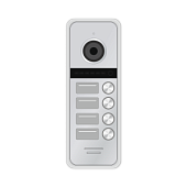 FANTASY 4 HD SILVER Novicam 4-х абонентская HD вызывная панель