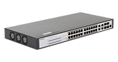 Управляемый L2 PoE Коммутатор  24 Base-T 1000Mb/s портов (802.3af/at), 4 combo Base-TX/SFP 1000Mb/s.